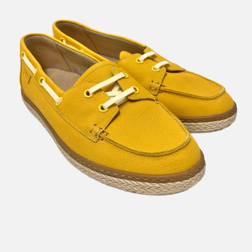 Vionic Bay Yellow Boat Women’s Comfort Loafer Size 9.5